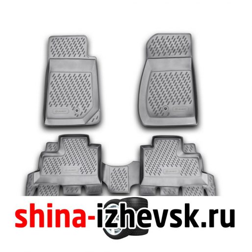 Коврик Autofamily коврики в салон для JEEP Wrangler 4 doors, 2007-  4 шт. ) в Ижевске